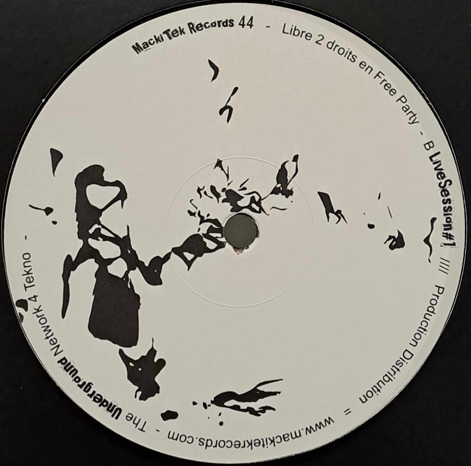 Mackitek 44 (toute dernière copie en stock) - vinyle freetekno